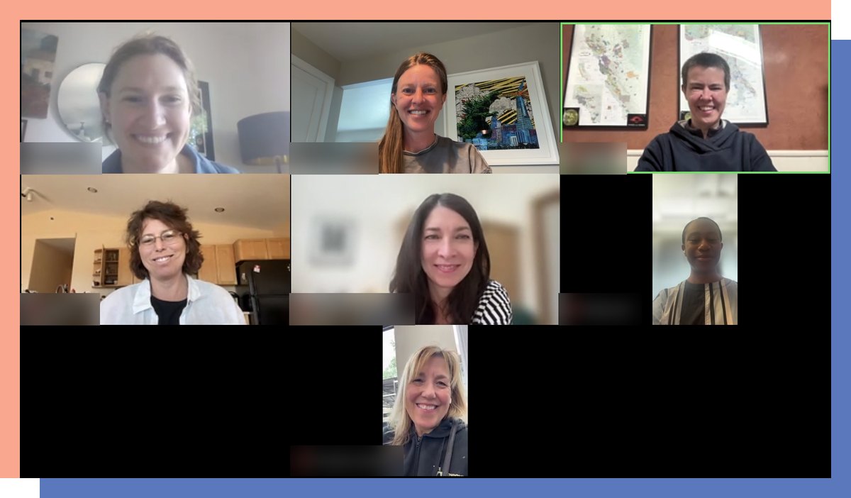 She’s Independent members at a virtual Office Hours session