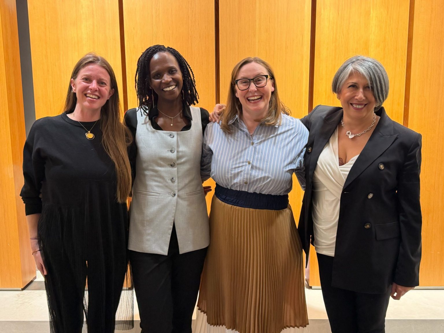 Natalie Levy with fellow panelists at a money mindset conversation with the Colorado Women’s Chamber of Commerce in Denver
